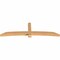 Ekena Millwork Bellingham Timber Gable Bracket, Western Red Cedar, 108"W x 31 1/2"H x 5 1/2"D x 5 1/2"F, 7/12 Pitch GBW108X31X0606BEL00SWR - alternate 4